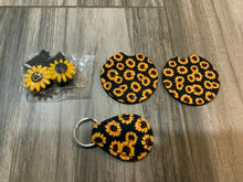 Load image into Gallery viewer, Sunflower car accessories with bonus bag