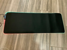 Load image into Gallery viewer, Lighted gaming mouse pad with wrist support