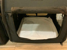 Load image into Gallery viewer, Portable 2 in 1 double kennel tube carrier
