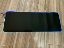 Load image into Gallery viewer, Lighted gaming mouse pad with wrist support