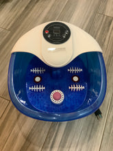 Load image into Gallery viewer, Foot spa-massager with heat bubbles