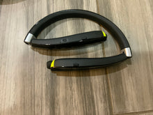 Load image into Gallery viewer, Foldable wireless neckband headset with retractable earbuds