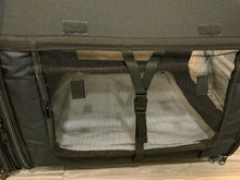 Load image into Gallery viewer, Portable 2 in 1 double kennel tube carrier