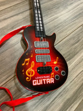 Load image into Gallery viewer, Kids lights and sounds electric guitar