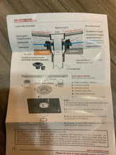 Load image into Gallery viewer, 36” linear shower drain with removable wave pattern grate