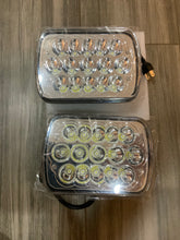 Load image into Gallery viewer, 2pc rectangle LED headlights