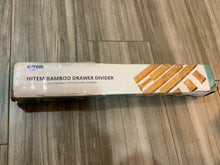 Load image into Gallery viewer, Bamboo drawer divider