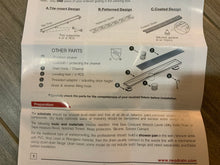 Load image into Gallery viewer, 36” linear shower drain with removable wave pattern grate