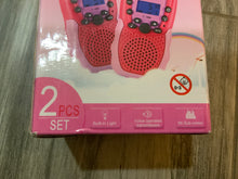 Load image into Gallery viewer, kids 2 way radio with backlit LCD flashlight