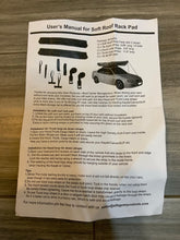 Load image into Gallery viewer, Universal soft roof rack pad for kayak & other water sports - Leave on Draft