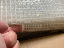 Load image into Gallery viewer, Commercial heavy duty waterproof clear mesh tarp