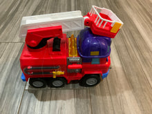 Load image into Gallery viewer, Sparkey deluxe fire truck set for kids