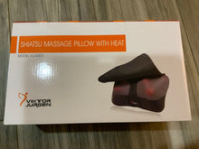 Load image into Gallery viewer, Shiatsu massage pillow with heat