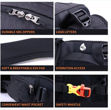 Load image into Gallery viewer, TFO external frame hiking backpack