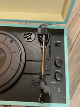 Load image into Gallery viewer, Portable turntable with built in Bluetooth speakers