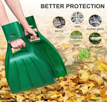 Load image into Gallery viewer, Ergonomic hand held garden rake grabbers for picking up leaves