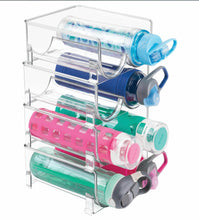 Load image into Gallery viewer, Plastic water bottle holder storage organizer rack (price is for 2)