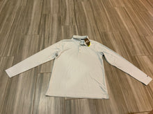 Load image into Gallery viewer, XL boy’s grey long sleeve golf shirt