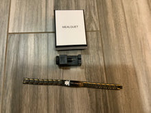 Load image into Gallery viewer, Black stainless steel medical alert ID bracelet