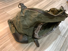 Load image into Gallery viewer, 22” Waterproof waxed canvas duffel bag