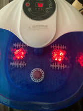 Load image into Gallery viewer, Foot spa-massager with heat bubbles