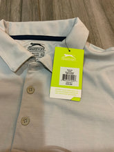 Load image into Gallery viewer, XL boy’s grey long sleeve golf shirt