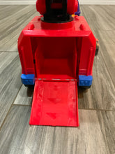 Load image into Gallery viewer, Sparkey deluxe fire truck set for kids