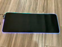 Load image into Gallery viewer, Lighted gaming mouse pad with wrist support