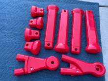 Load image into Gallery viewer, Double sided Easel/dry erase board and chalk board