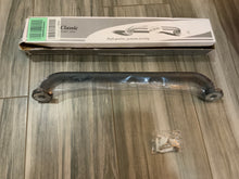 Load image into Gallery viewer, 20” black aluminum bath grab bar
