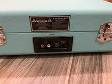Load image into Gallery viewer, Portable turntable with built in Bluetooth speakers