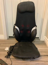 Load image into Gallery viewer, Back shiatsu massage cushion with heat