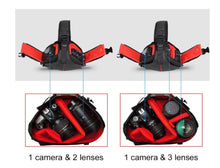 Load image into Gallery viewer, Crossbody camera bag
