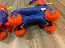 Load image into Gallery viewer, Adjustable roller skates with light up wheels(Medium 13-3)