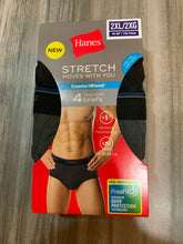 Load image into Gallery viewer, Hanes 2XL men’s 4 pack comfortblend briefs