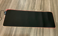 Load image into Gallery viewer, Lighted gaming mouse pad with wrist support