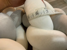 Load image into Gallery viewer, 4 strand knotted braided crib bumper for infants