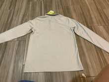 Load image into Gallery viewer, XL boy’s grey long sleeve golf shirt