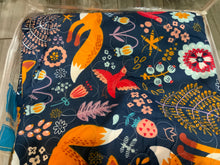 Load image into Gallery viewer, Pixie fox reversible quilt (full/queen)