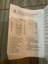 Load image into Gallery viewer, kids 2 way radio with backlit LCD flashlight