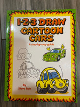 Load image into Gallery viewer, 1-2-3 Draw Cartoon drawing books (set of 6)
