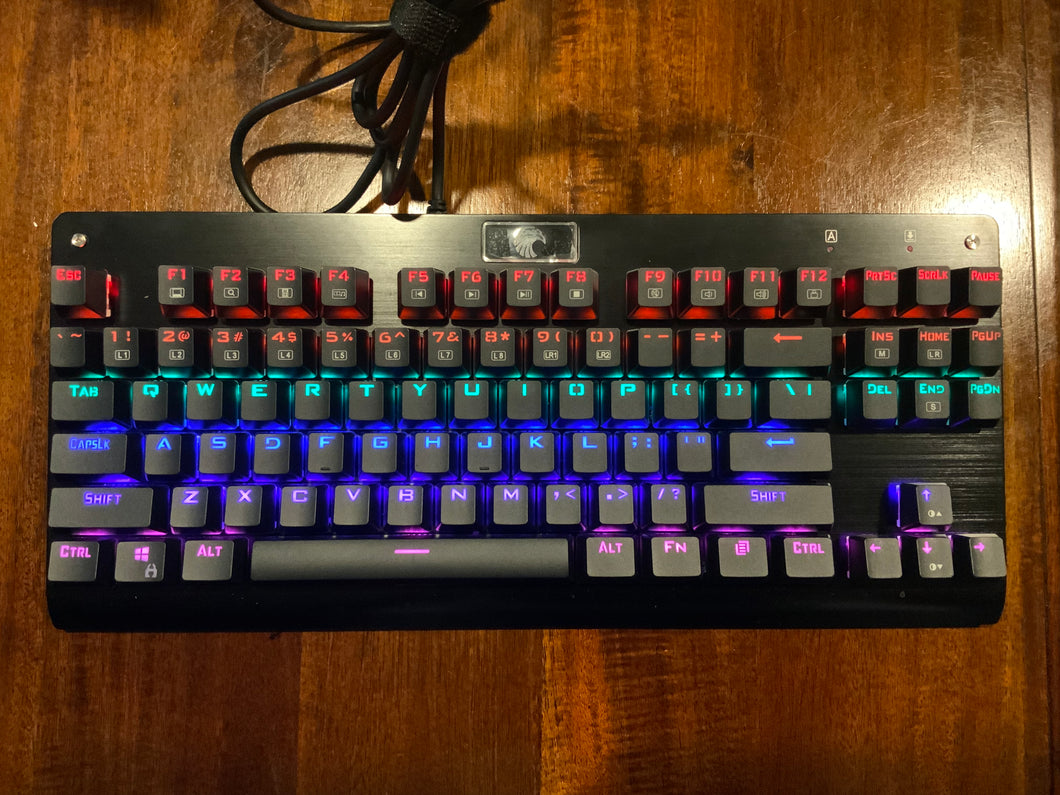 87 key mechanical keyboard