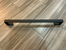 Load image into Gallery viewer, Matte black towel bar
