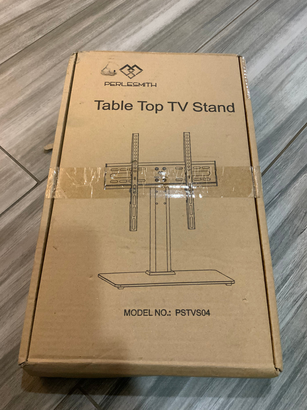 Table top TV stand for 32-55” LCD LED TVs