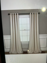 Load image into Gallery viewer, 2 pack grommet blackout curtains
