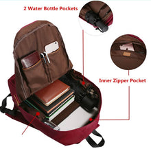 Load image into Gallery viewer, Waterproof travel laptop backpack
