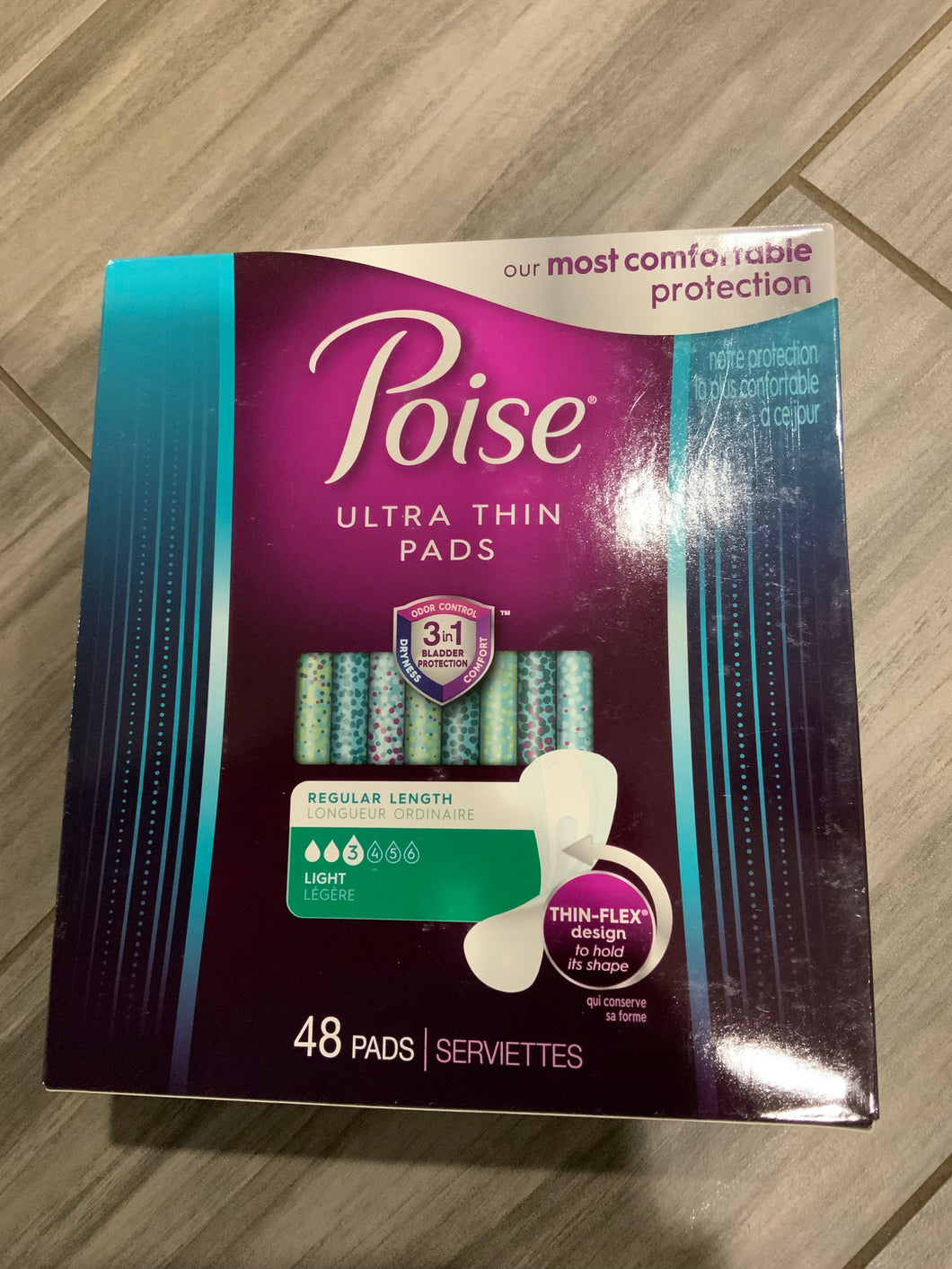 Poise ultra thin pads (144ct)