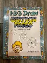 Load image into Gallery viewer, 1-2-3 Draw Cartoon drawing books (set of 6)
