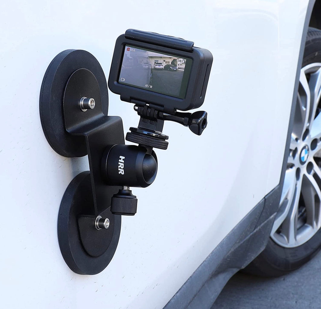 Magnetic camera mount