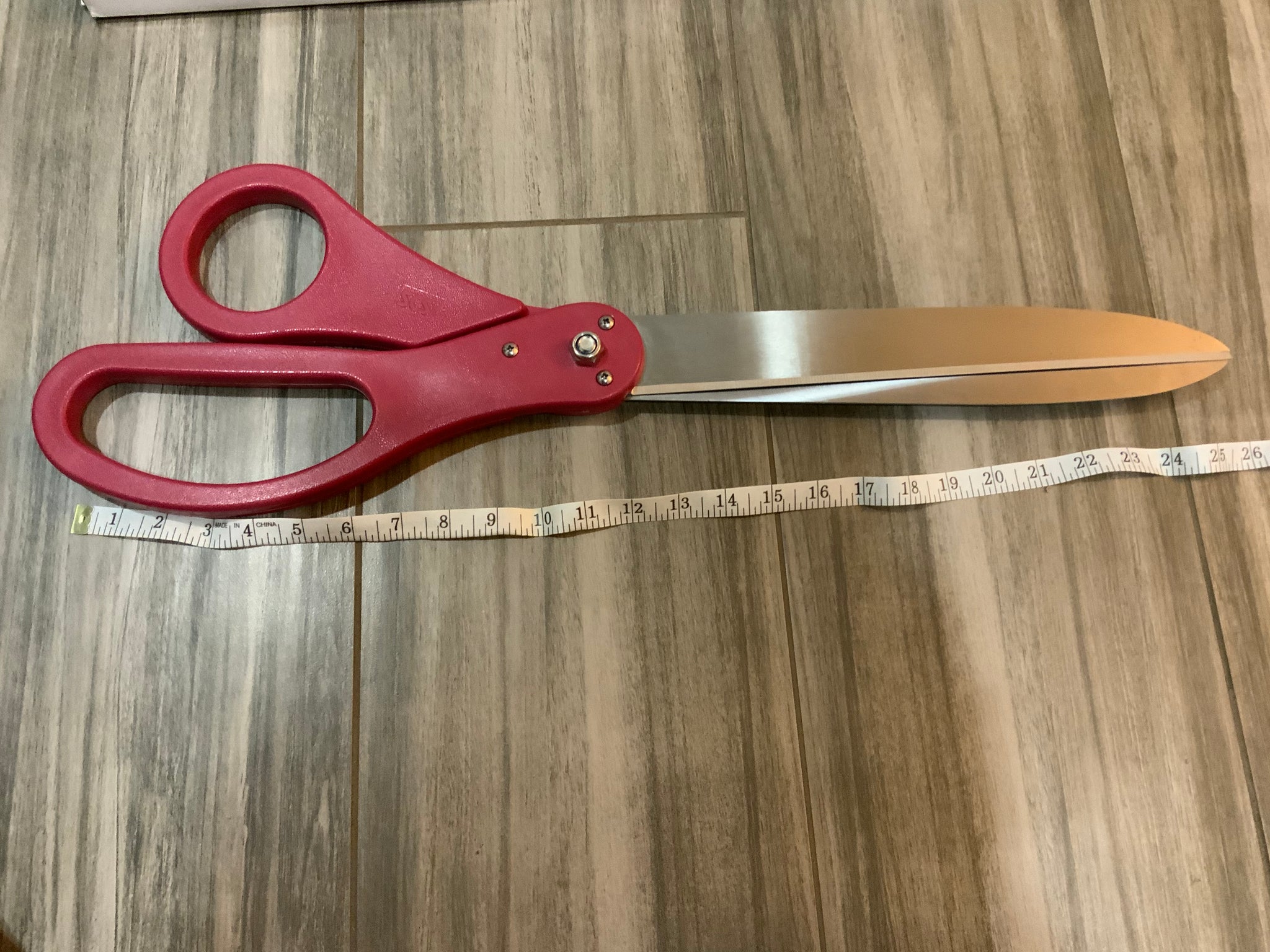 Giant 25” ribbon cutting scissors – RCLambros Supply